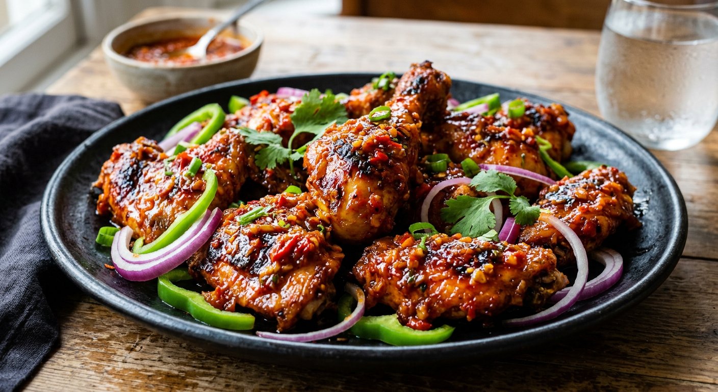 Hot & Spicy Peppered Chicken Platter